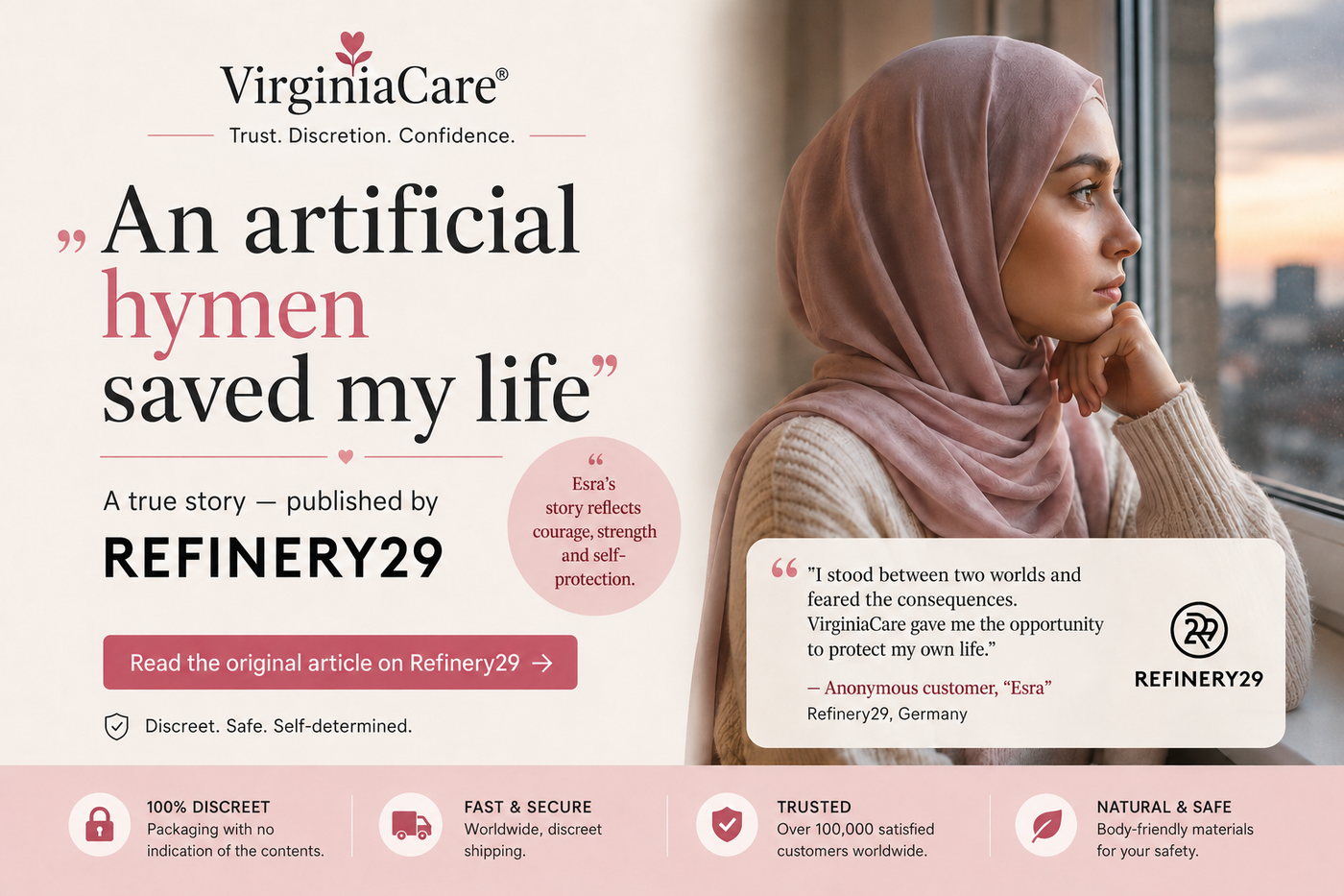 Refinery29 coverage of VirginiaCare