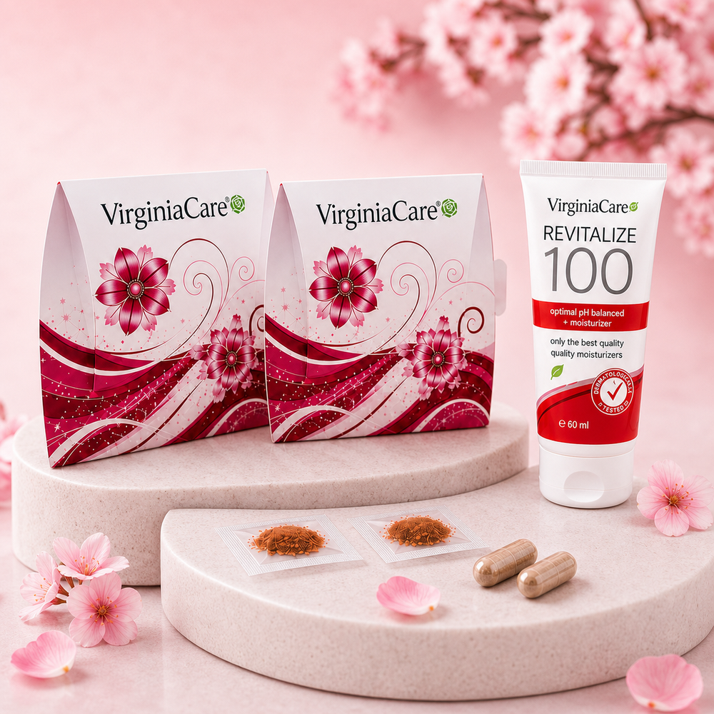 VirginiaCare® Complete Package | Membranes, Capsules & Intimate Care Gel